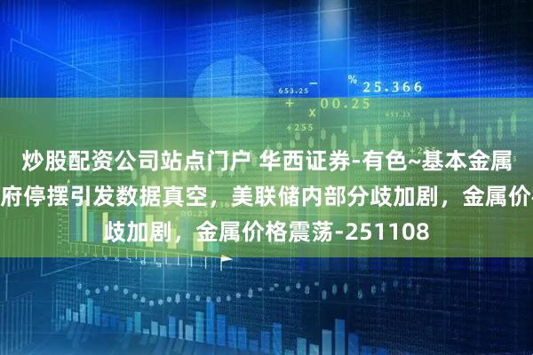 炒股配资公司站点门户 华西证券-有色~基本金属行业周报：美政府停摆引发数据真空，美联储内部分歧加剧，金属价格震荡-251108